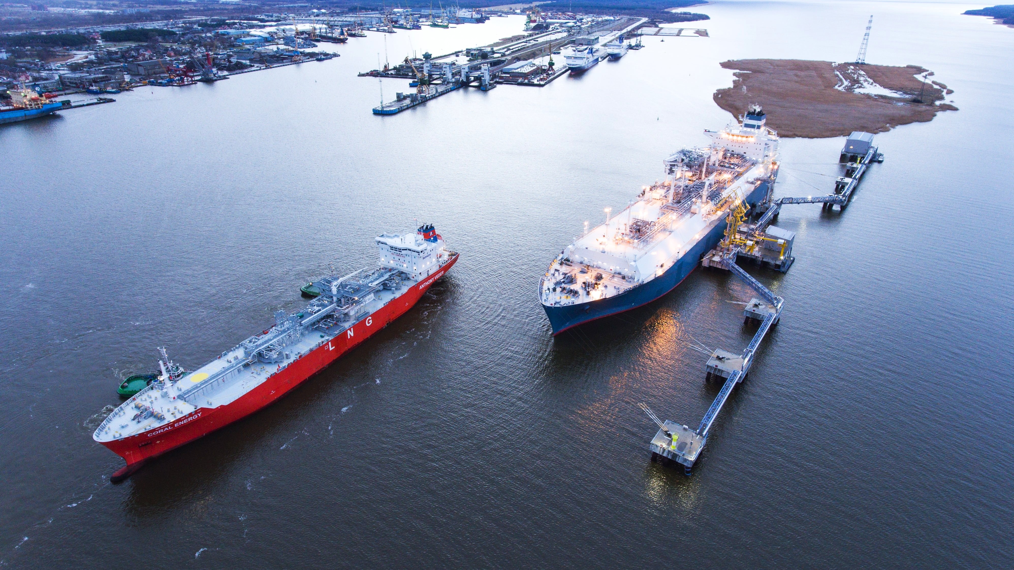 Gasum sichert sich LNG-Terminalkapazitäten in Klaipėda bis 2040