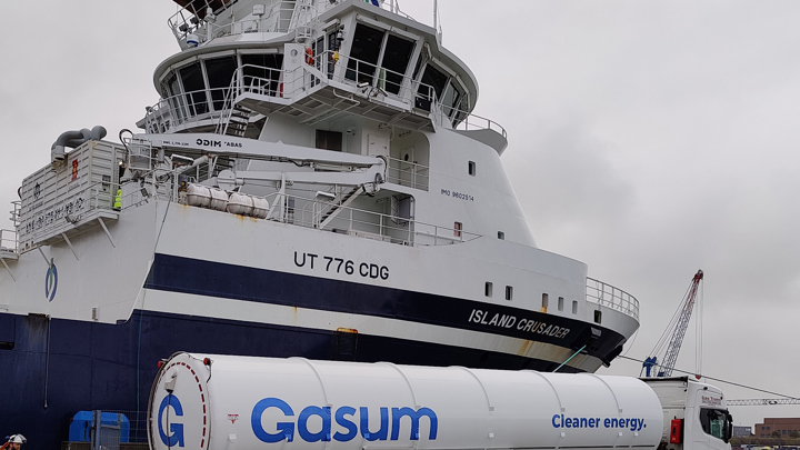 Gasum delivers renewable biogas for the first time to an offshore ...