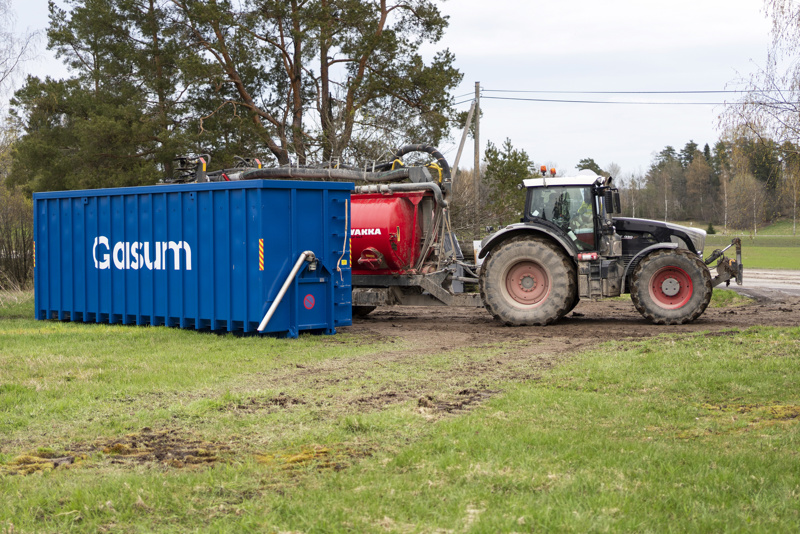 Gasum Fertilizers at Lohja. 