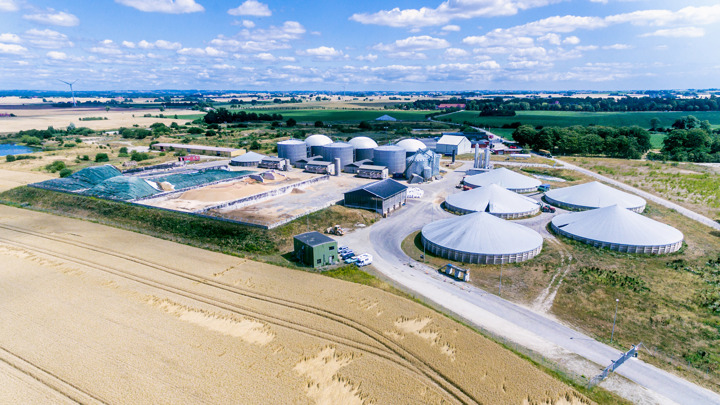 Gasums biogasanläggning i Jordberga