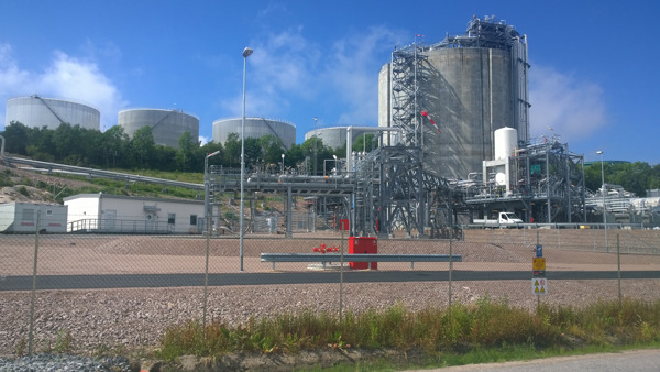 Gasum Lysekil LNG terminal