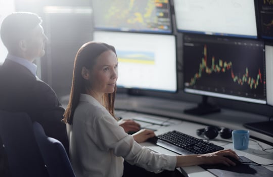 Gasum energy specialists in 247 control room