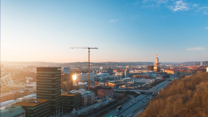 Cityview of Gothenburg, Sweden