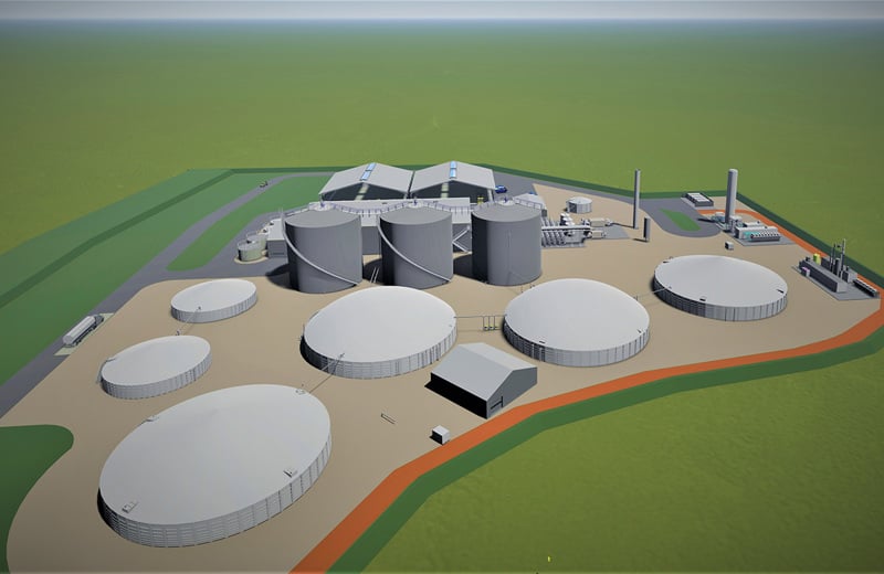 Götene biogas plant