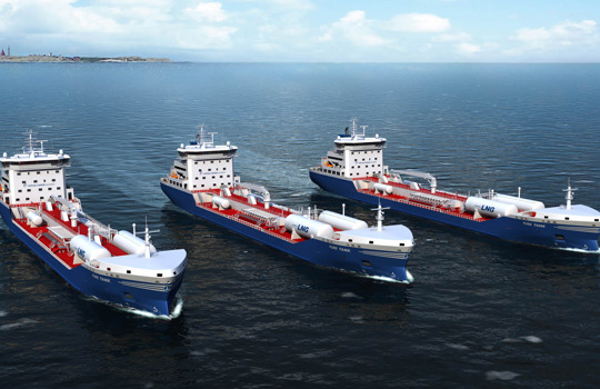 Furetank LNG vessels