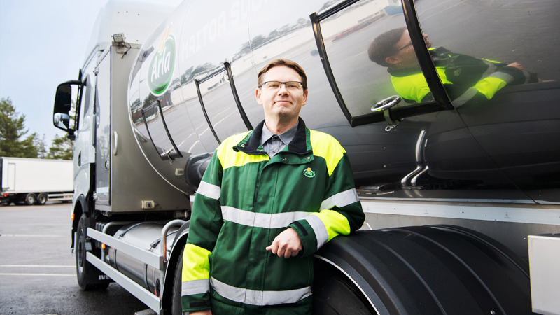 Robert Sandström, Milk Acq.- and Logistics Manager at Arla